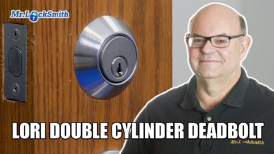 How to Remove Lori Double Cylinder Deadbolt | Mr. Locksmith™