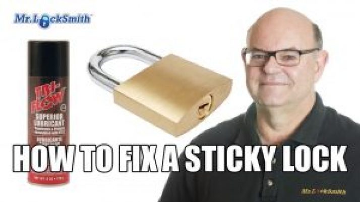 How To Fix a Sticky Lock | Mr. Locksmith™